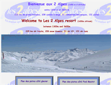 Tablet Screenshot of marmotte.aux2alpes.fr