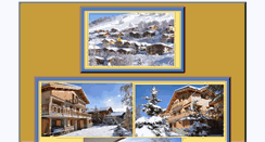 Desktop Screenshot of chalet.aux2alpes.fr