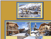 Tablet Screenshot of chalet.aux2alpes.fr